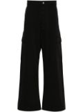 Rick Owens DRKSHDW organic cotton cargo pants - Black