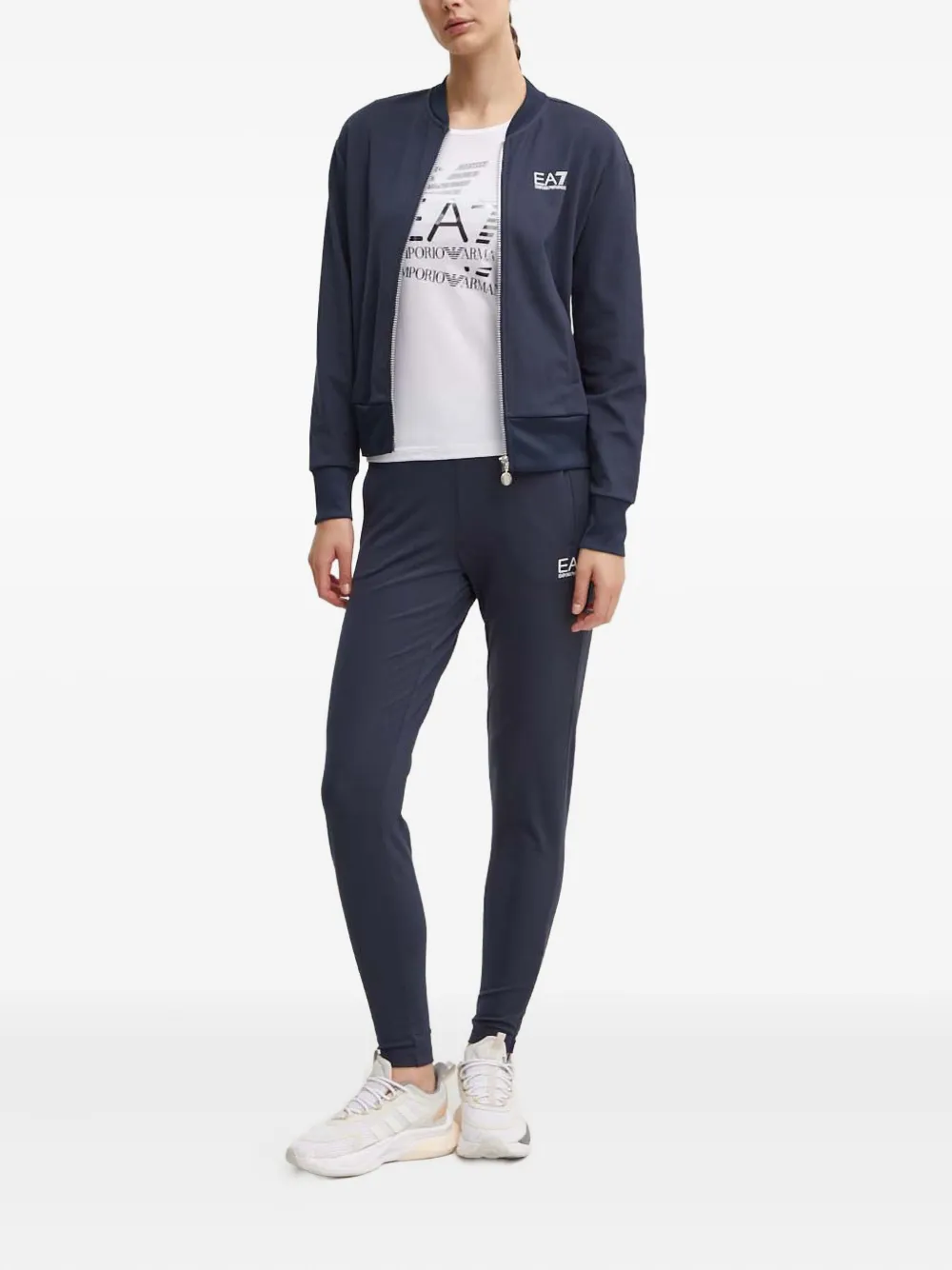 Ea7 Emporio Armani Tutina con zip EA7 EMPORIO ARMANI - Blu