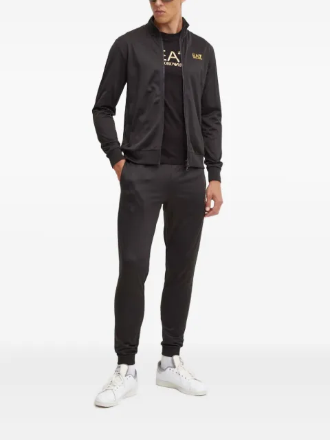 Ea7 Emporio Armani jumpsuit con cierre y logo