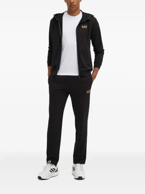 Ea7 Emporio Armani hooded zip jumpsuit