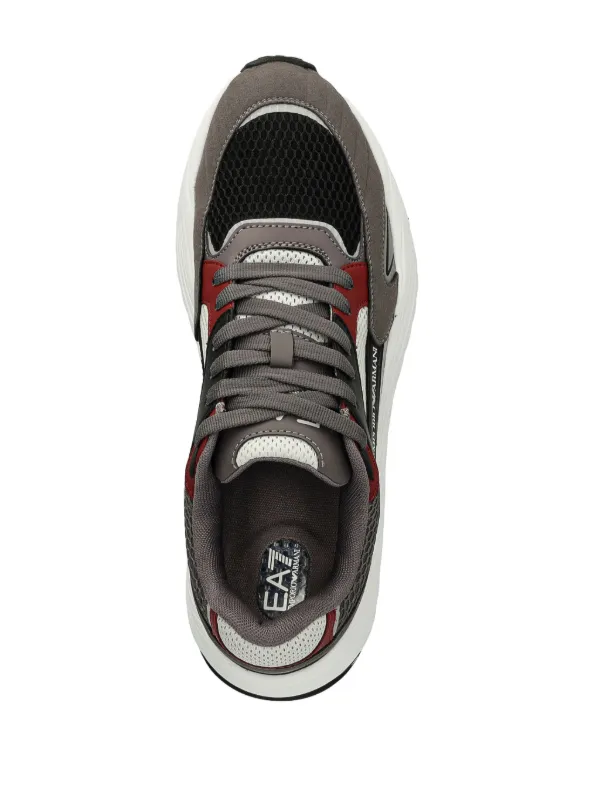 Ea7 Emporio Armani Crusher Sonic Mix Sneakers | Grey | FARFETCH