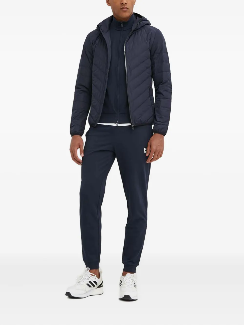 Ea7 Emporio Armani chamarra capitonada con capucha | Chamarras con plumón y capitonadas | Image 2