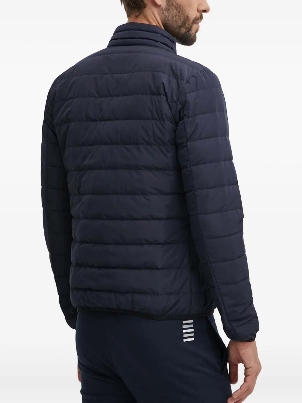 Ea7 Emporio Armani Gewatteerd jack Blauw