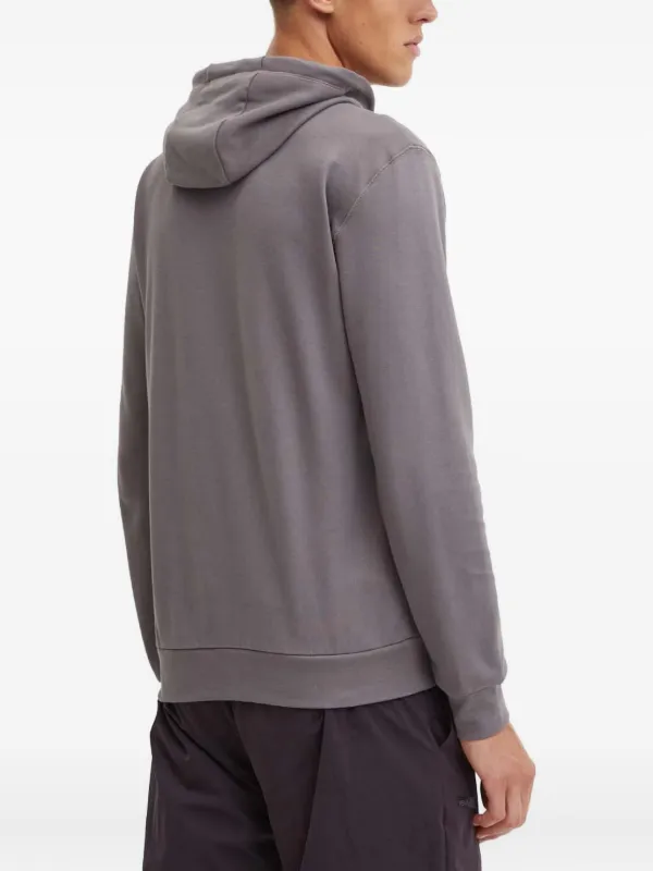 EA7 Emporio Armani グレー パーカー Ea7 Emporio Armani ロゴ スウェットパーカー | グレー | FARFETCH JP