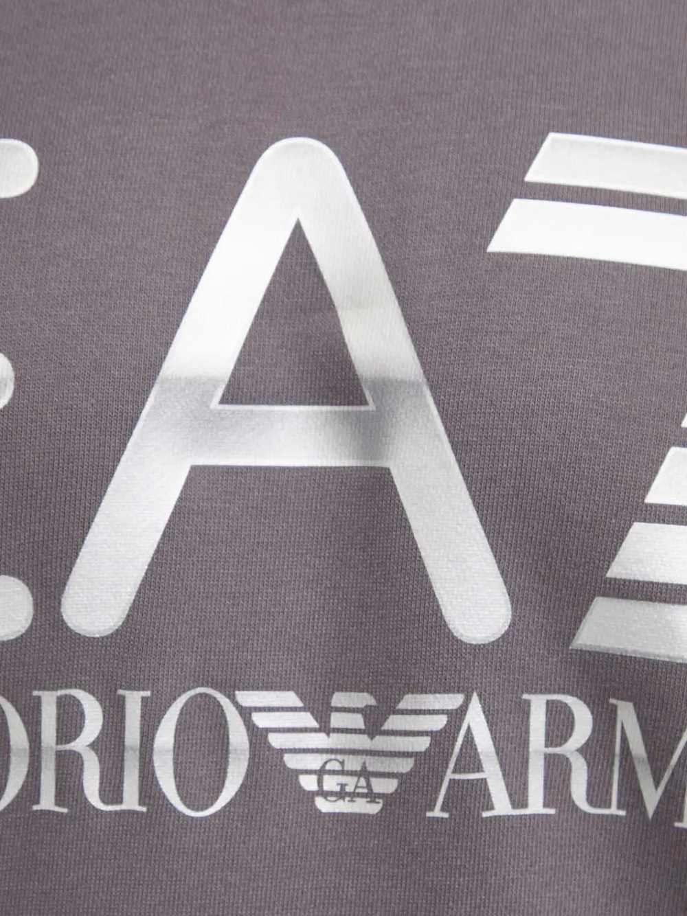Ea7 Emporio Armani Sweater met capuchon Grijs