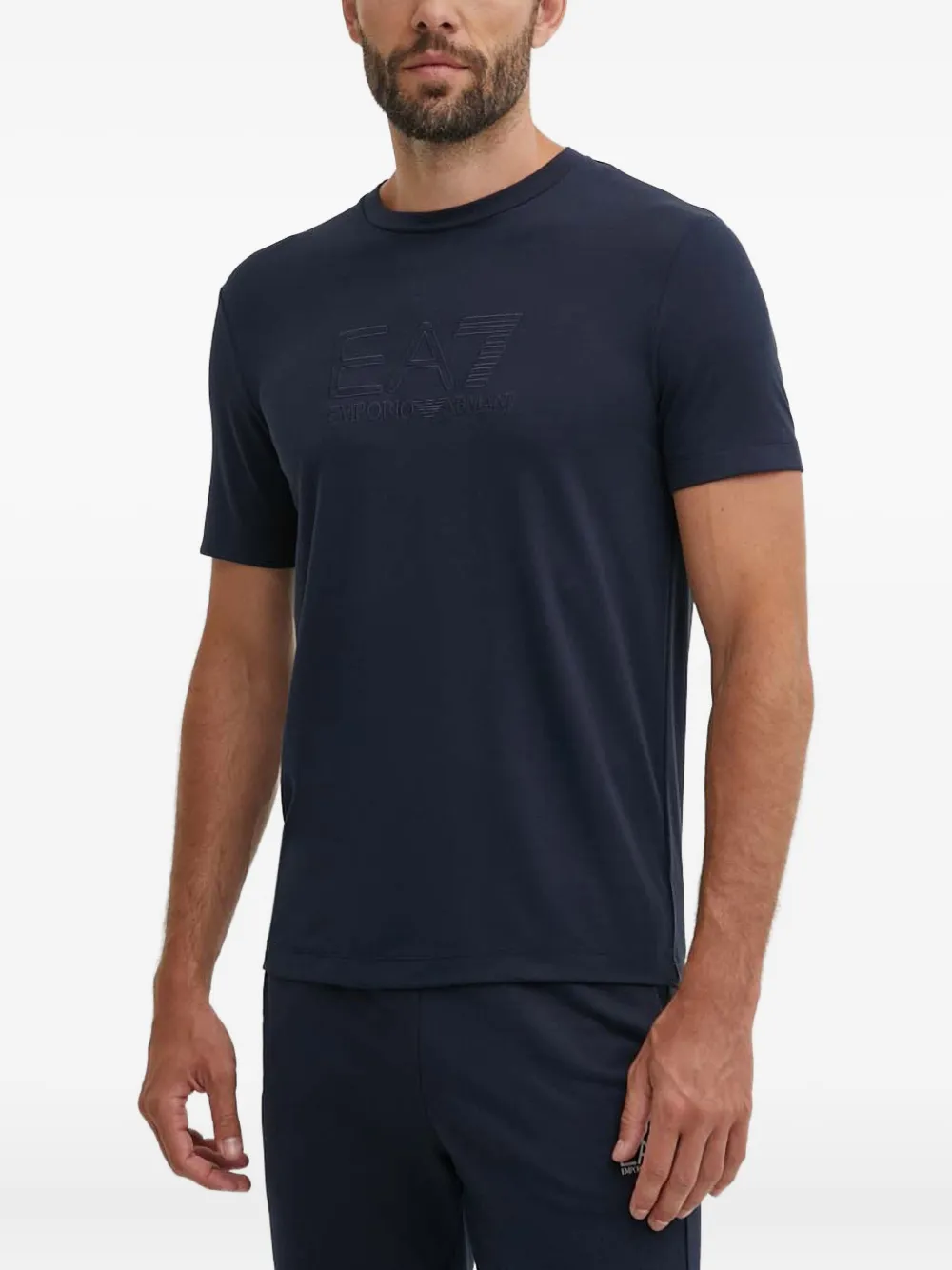 Ea7 Emporio Armani playera con logo | azul | Image 1