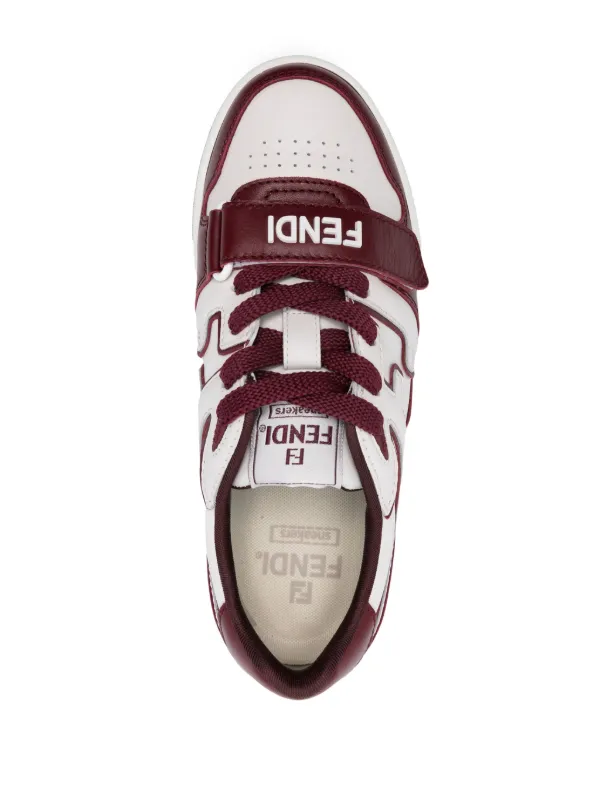 Fendi red sneakers deals