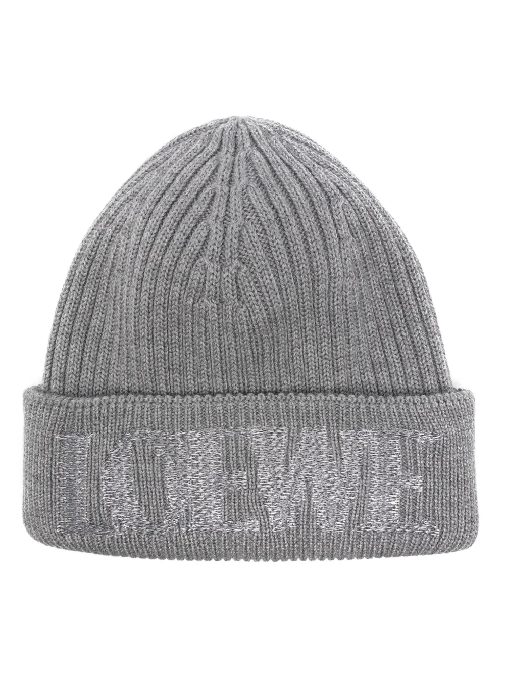 LOEWE logo-jacquard beanie | Grey | Image 1