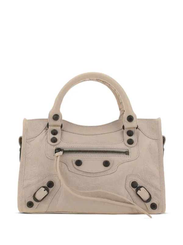 Balenciaga Le City mini bag women Lamb Skin OS Neutrals