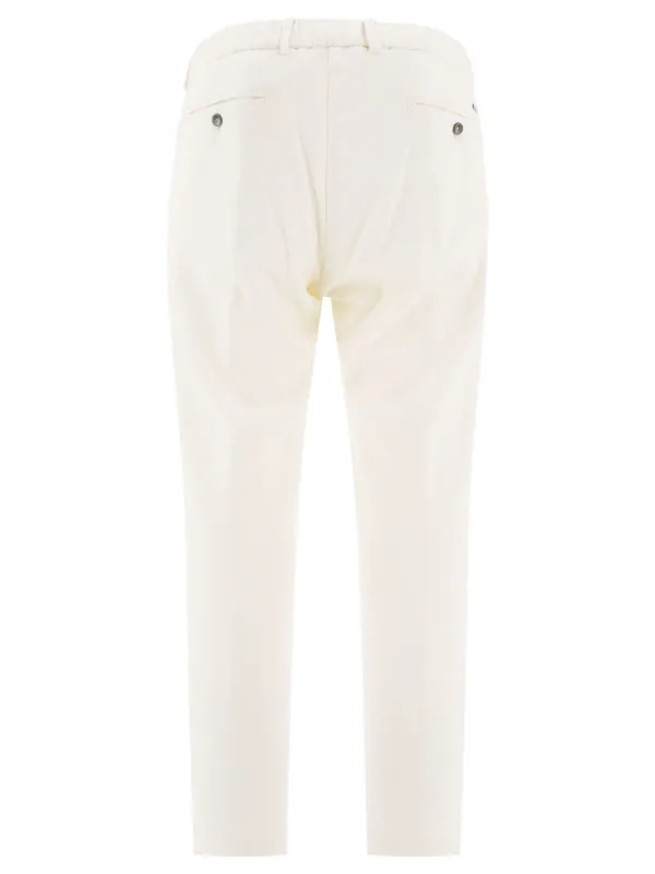 【送料&関税込】Herno Trousers White Herno Felted Trousers | Neutrals | FARFETCH PT