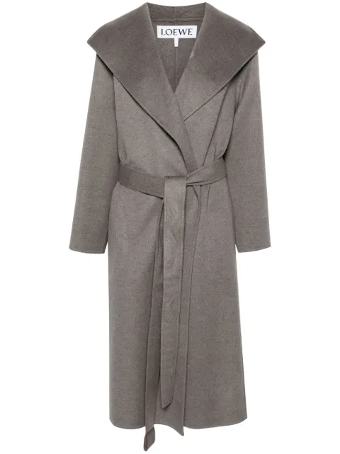 LOEWE belted coat Women