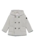 Il Gufo double-breasted coat - Grey
