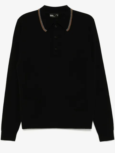 Kolor wool polo shirt