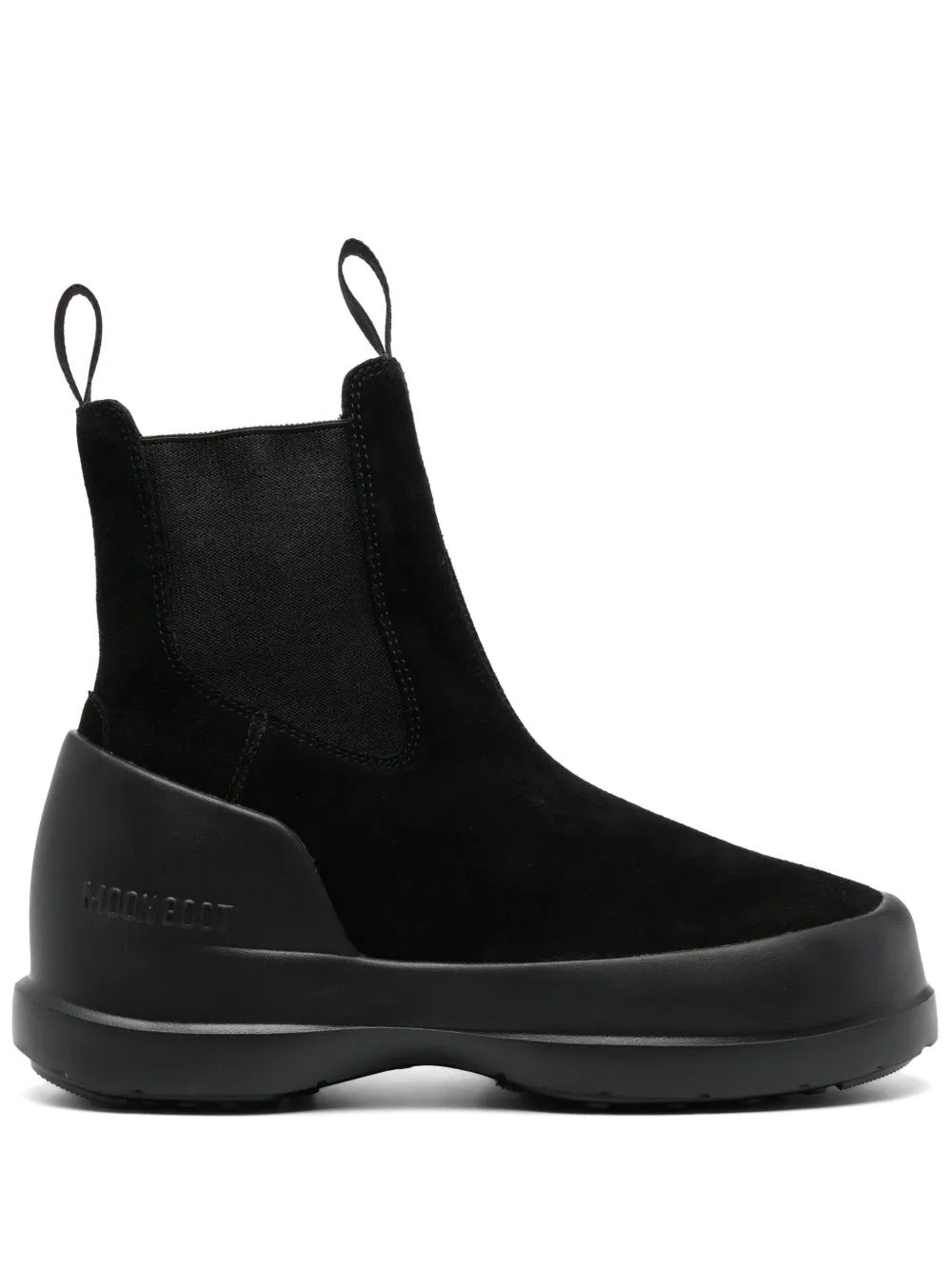Moon Boot Luna Chelsea Boots In 黑色