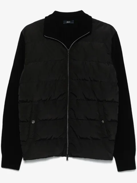 Herno quilted-panelled jacket