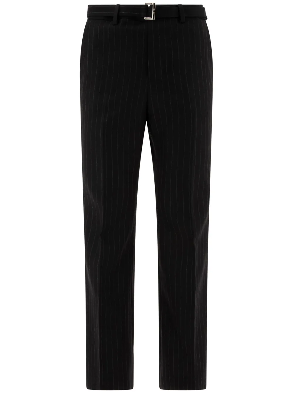 Sacai Broek met krijtstreep Zwart
