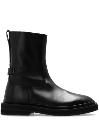 AllSaints Escher レザーブーツ | ブラック | FARFETCH JP