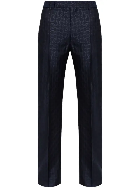 Givenchy pantalones con motivo GG en jacquard
