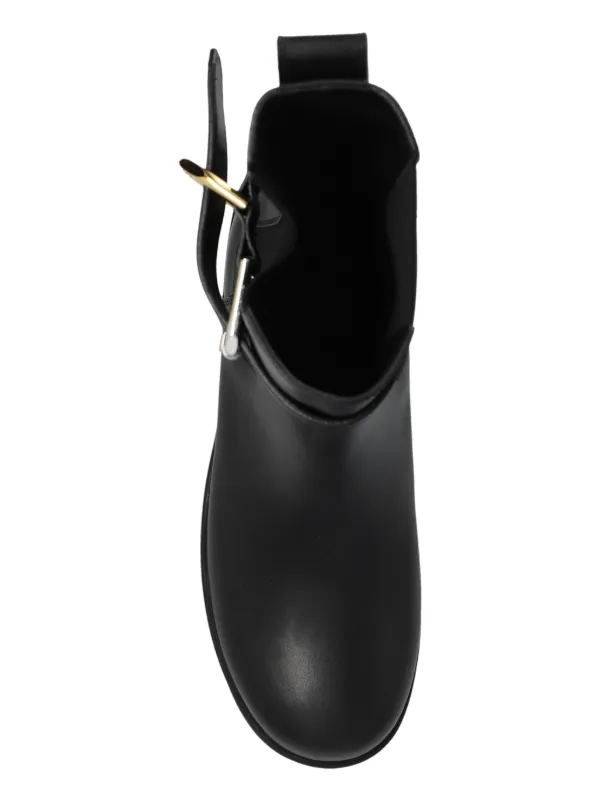 Givenchy バックル レザーブーツ | ブラック | FARFETCH JP