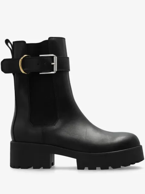 Givenchy bottes en cuir à boucles