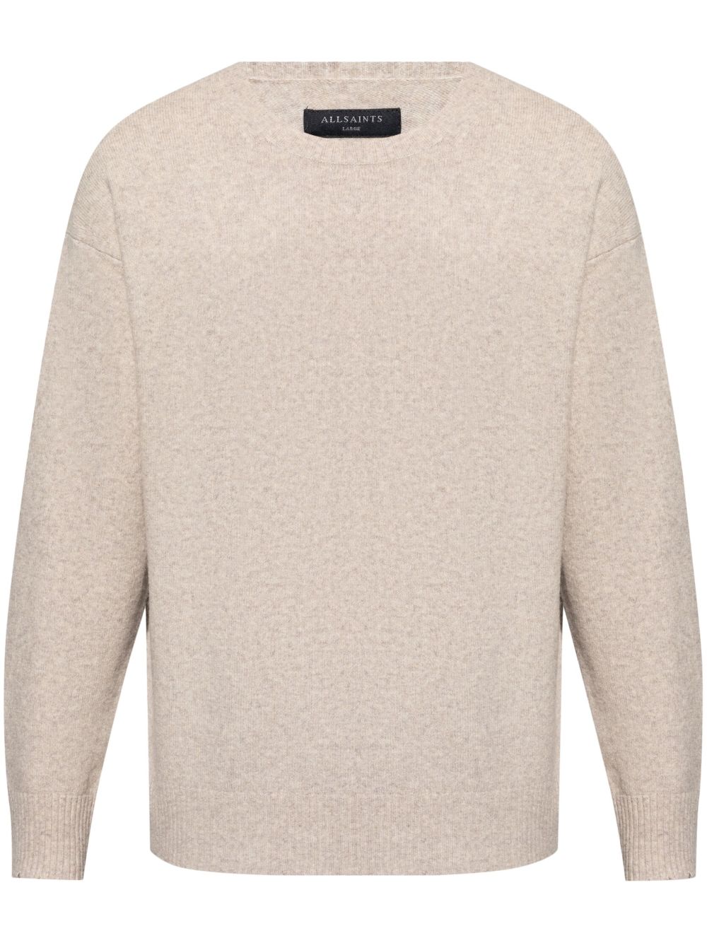 Shop Allsaints Luka Jumper In Neutrals