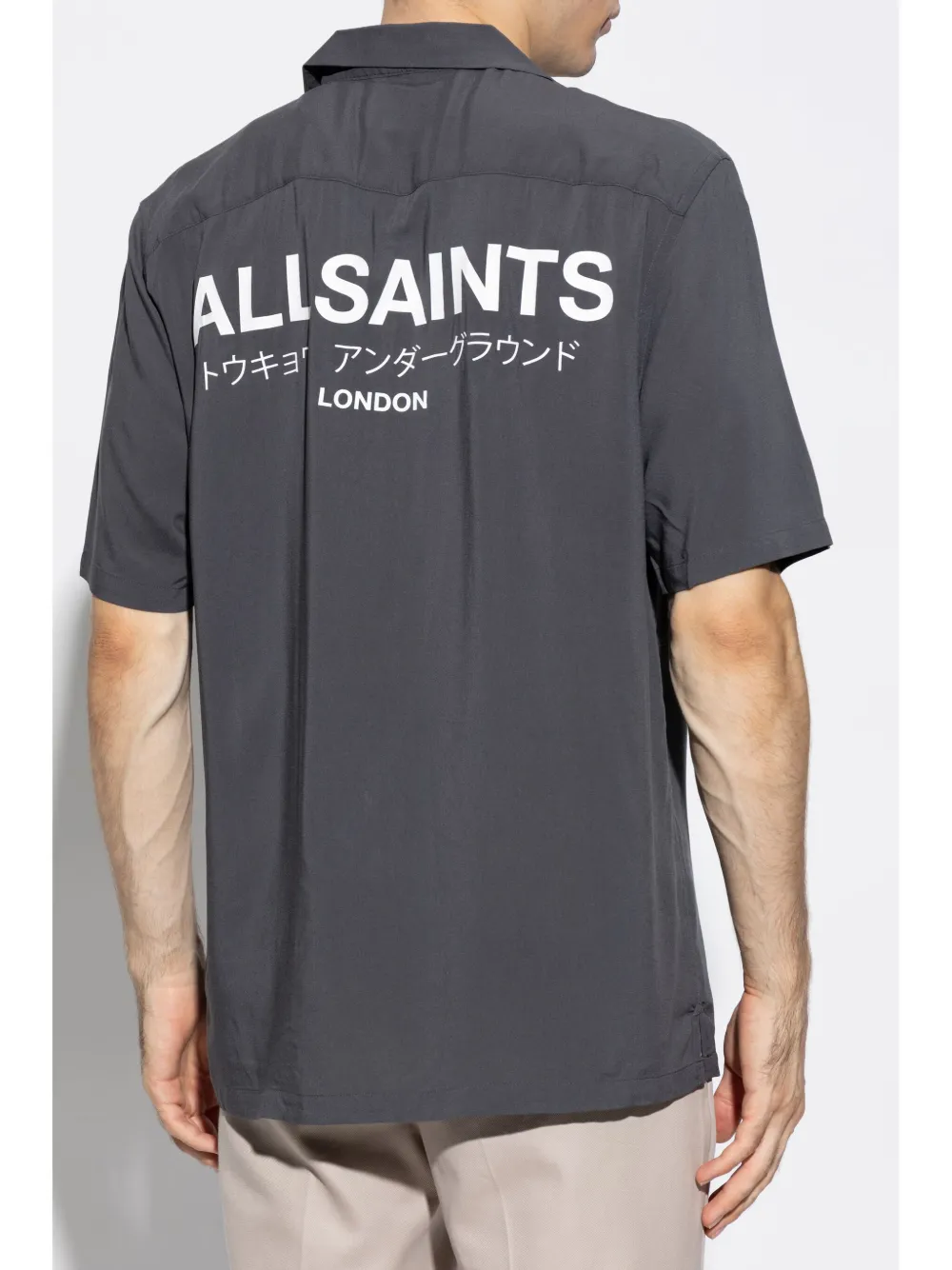 AllSaints Underground T-shirt Grijs