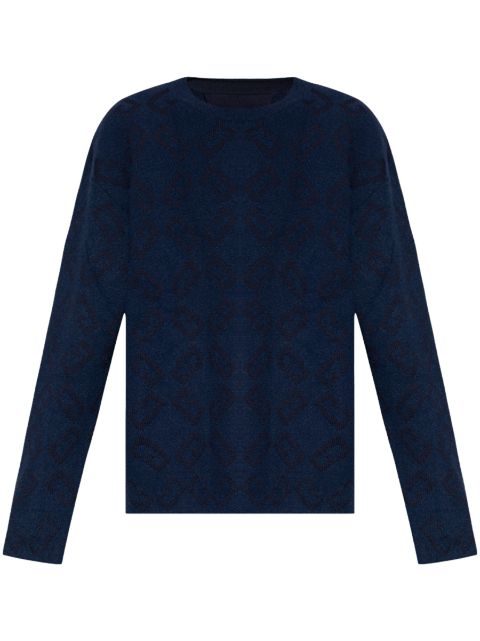 Givenchy monogram-pattern jumper Men