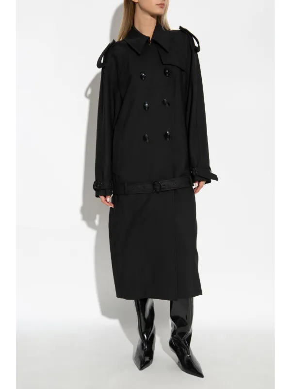 Givenchy ダブルコート | ブラック | FARFETCH JP