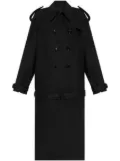 Givenchy double-breasted coat - Black