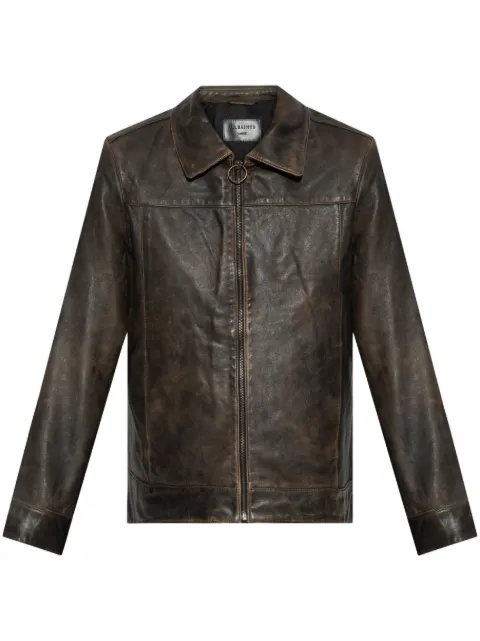 AllSaints Alkan leather jacket