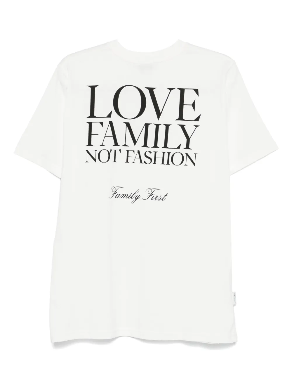 Family First LFNF T-shirt - Wit