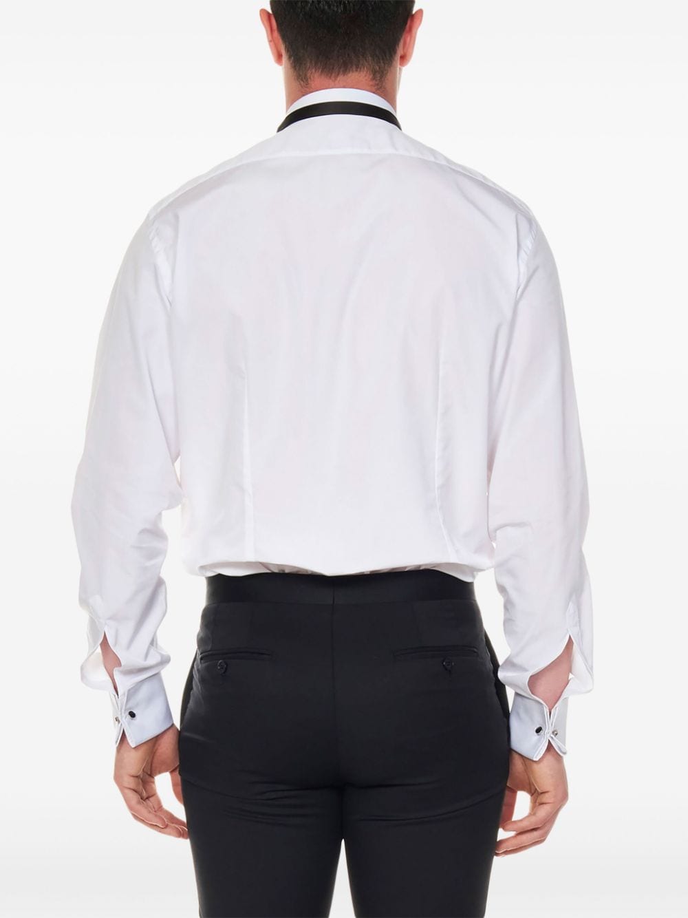 Shop Franzese Collection French Naples Shirt In White