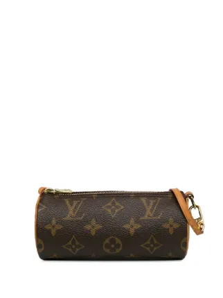 Louis Vuitton Pre Owned 2000 2023 Monogram Papillon Pochette Handbag Brown FARFETCH IE