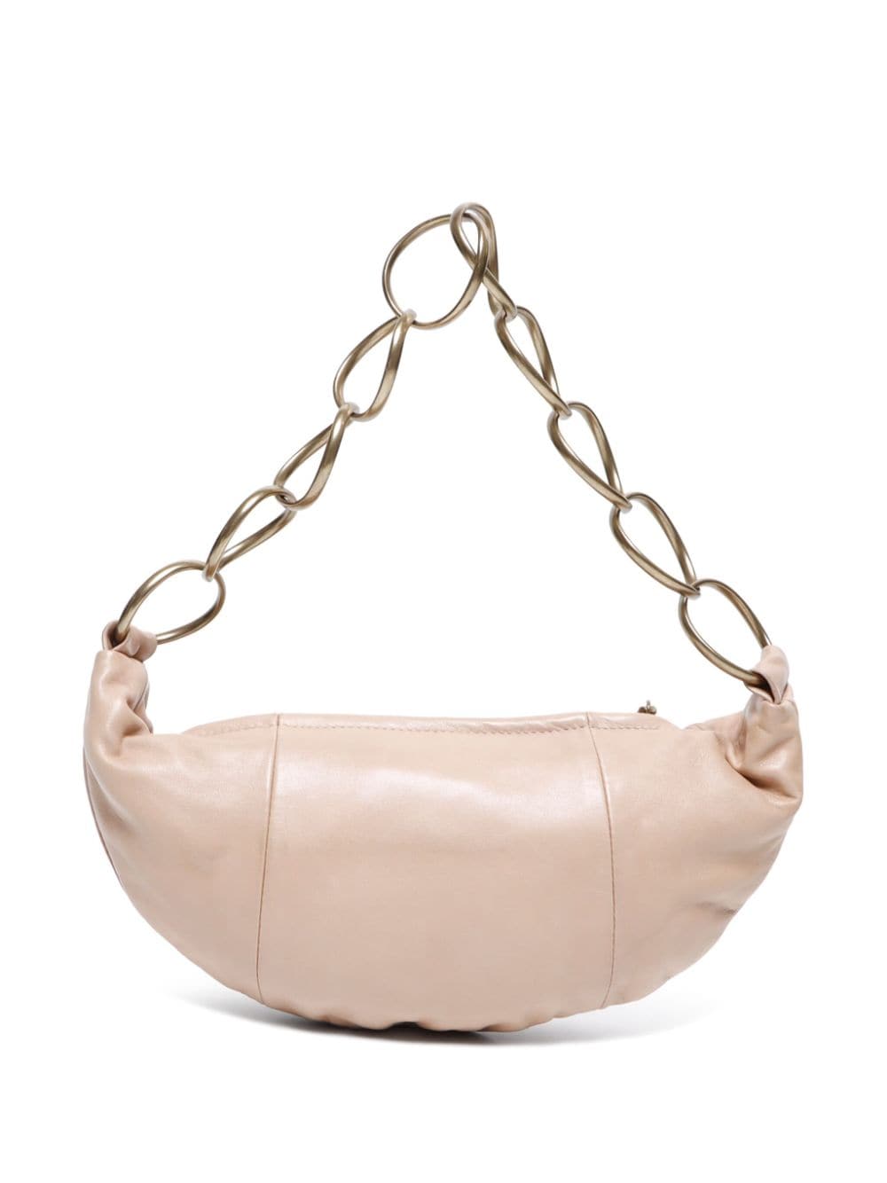 CHANEL Pre-Owned 2001-2002 chain shoulder bag - Beige