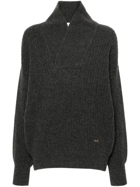 Victoria Beckham shawl-collar jumper