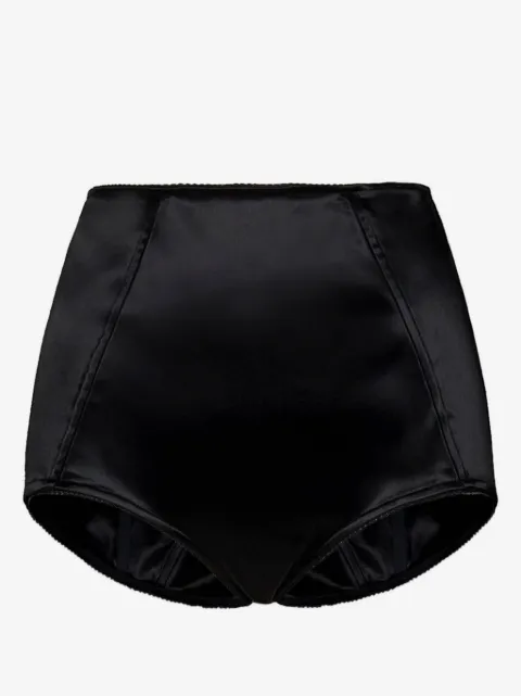 ROOM76 satin high-waisted briefs