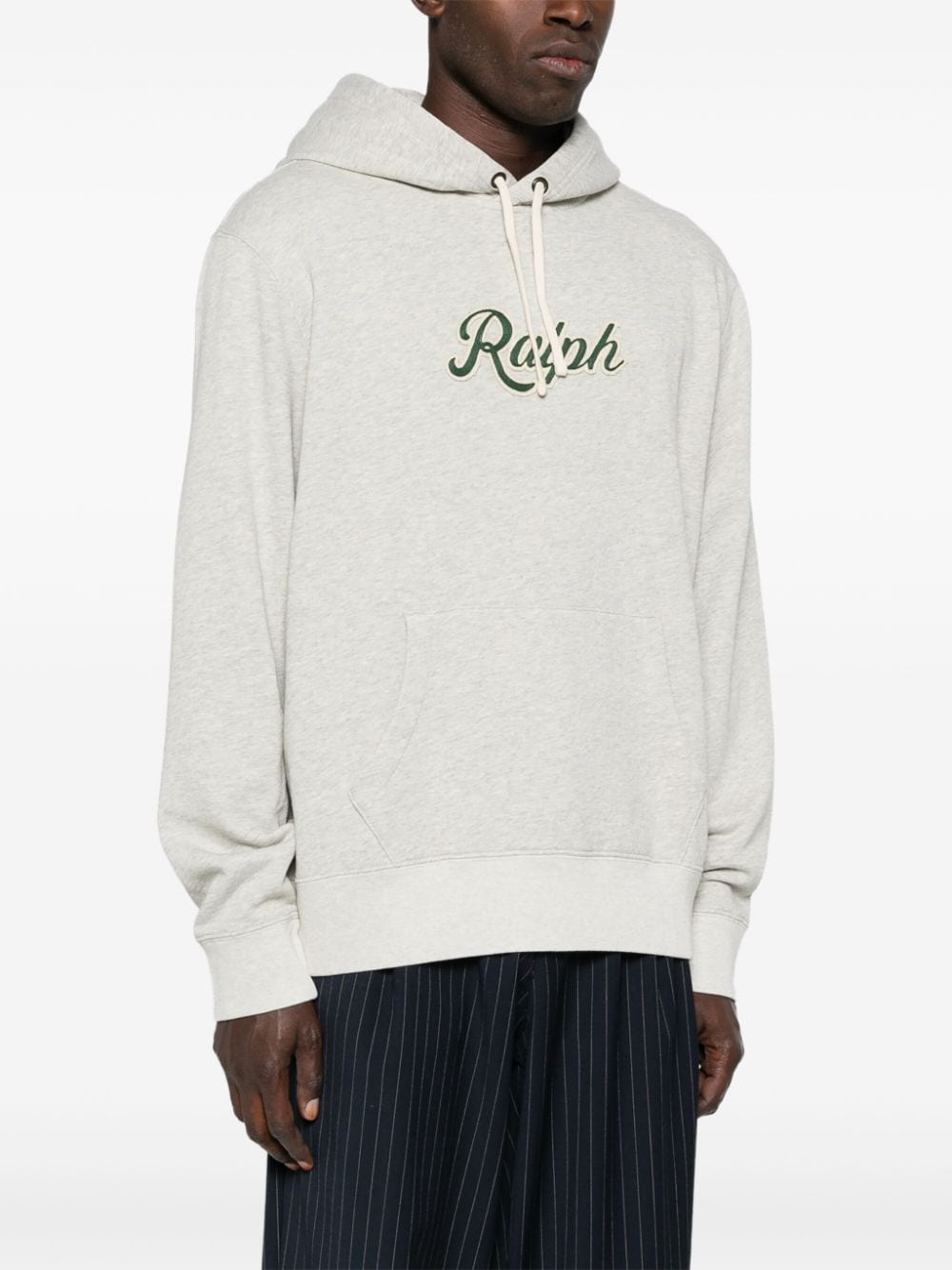 Shop Polo Ralph Lauren The Ralph Hoodie In Grey