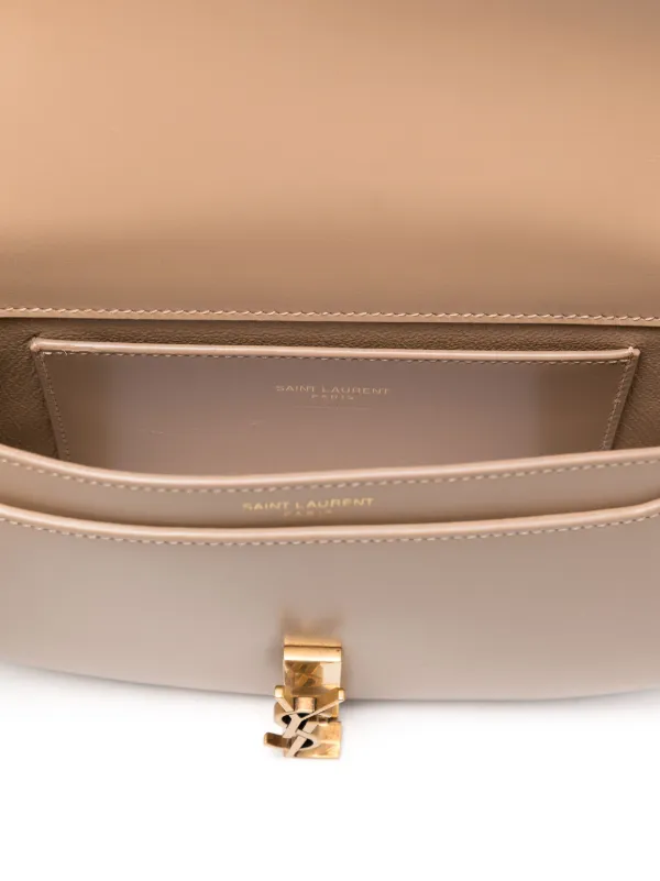 Saint Laurent ヴォルテール レザーショルダーバッグ ミニ