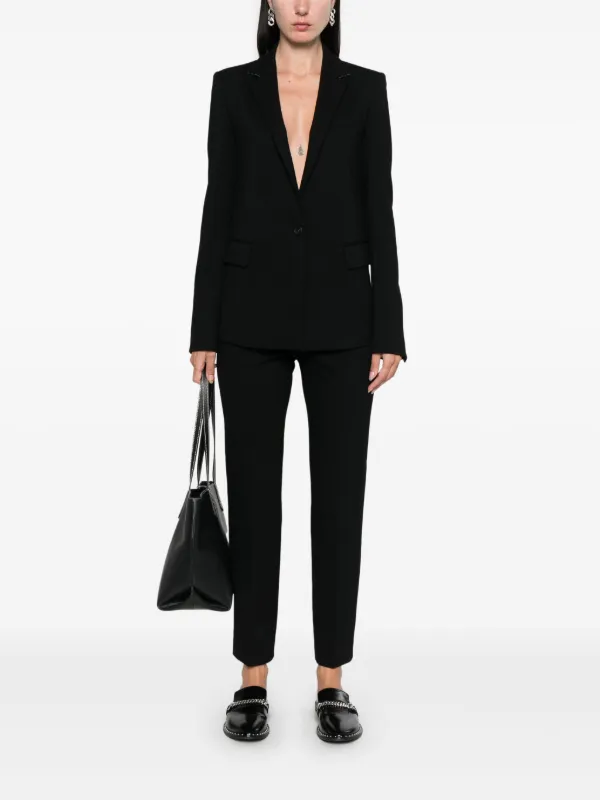 Fabiana Filippi テーパードパンツ | ブラック | FARFETCH JP