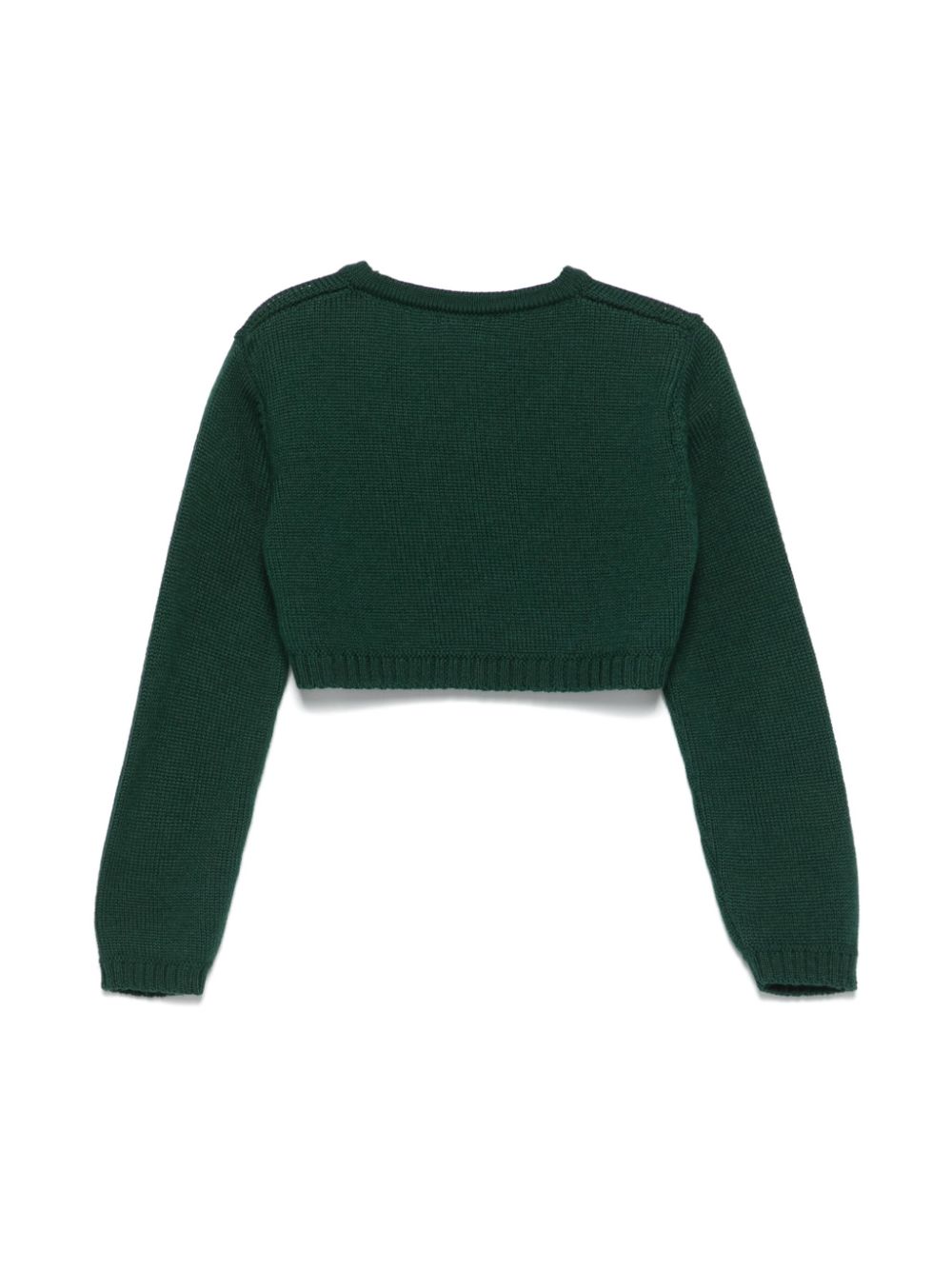 Colorichiari cropped cardigan - Green