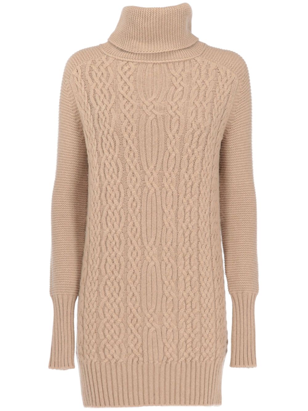 2010s cable knit dress