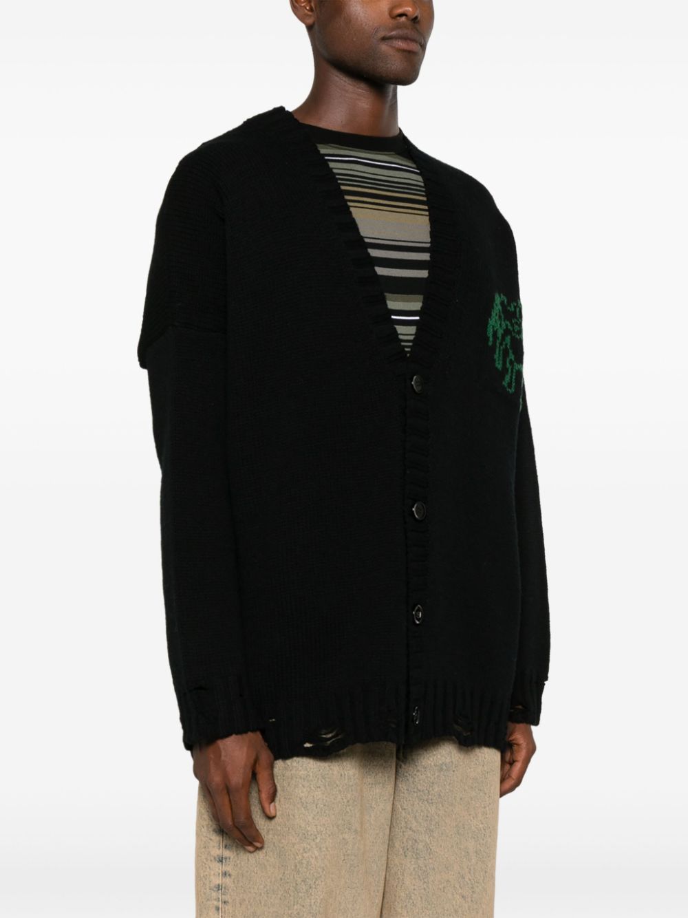 MM6 Maison Margiela Lost My Pet cardigan Women