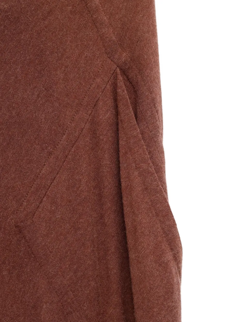 Rick Owens Pocket Trousers In Brown