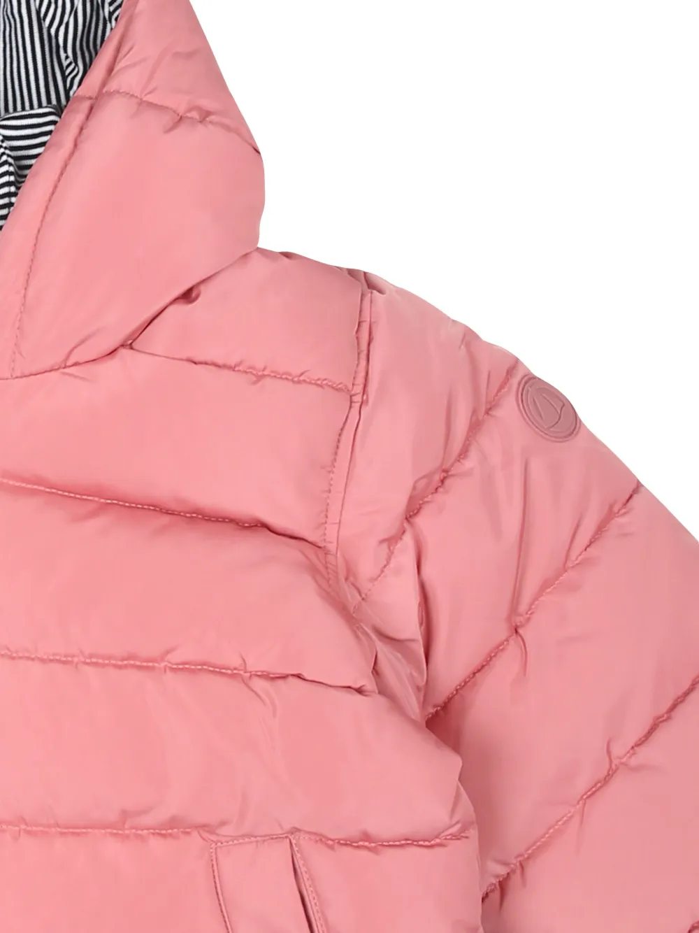 Petit Bateau Gewatteerd jack Roze