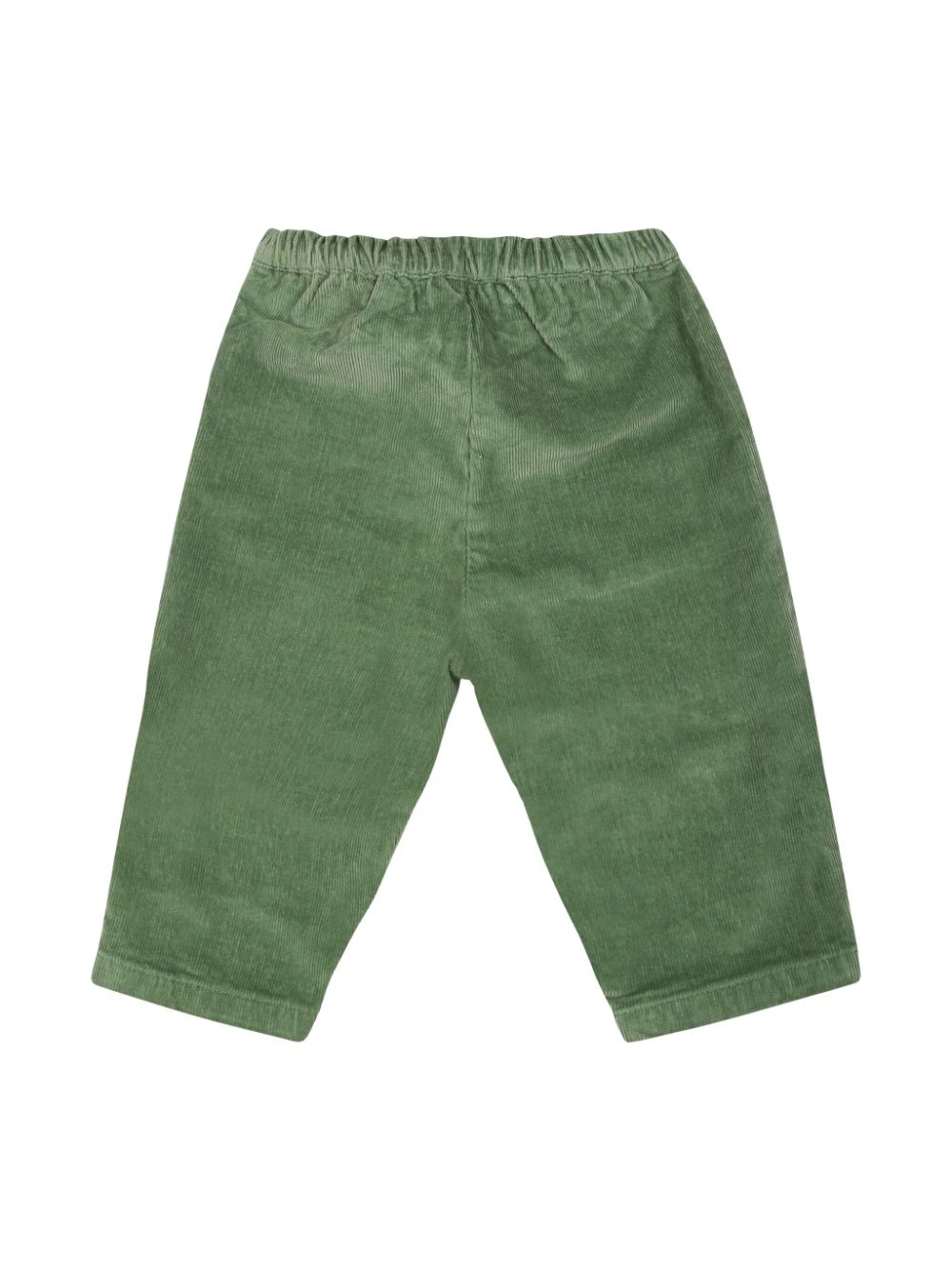 Petit Bateau drawstring cotton chino trousers - Groen