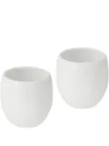 Christofle Mood Coffee espresso cups (set of two) - White