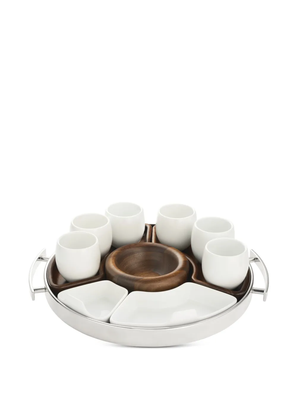  Christofle Petit Mood Coffee Tray (32cm) - Silver 