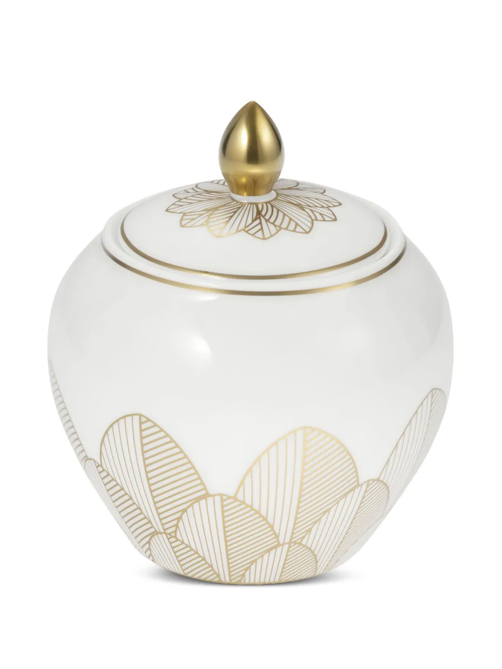 Christofle Malmaison covered sugar bowl | White | Image 1