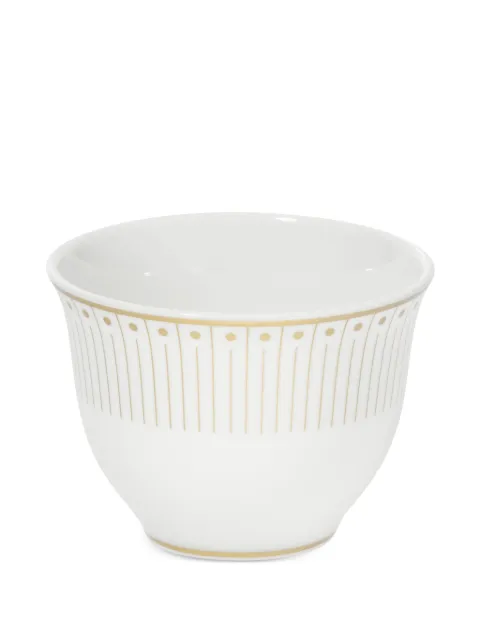 Christofle Malmaison tea and coffe cups set 