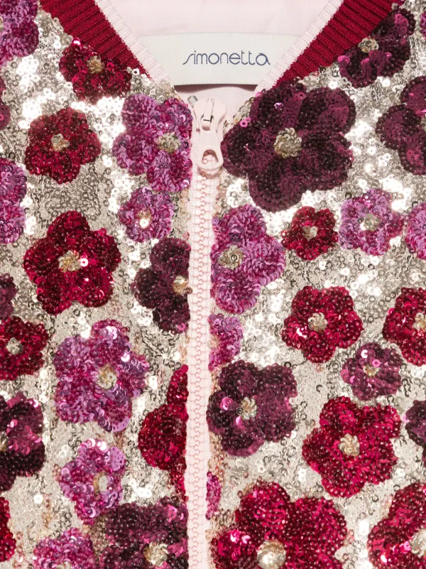 Simonetta スパンコール ジャケット | ゴールドトーン | FARFETCH JP